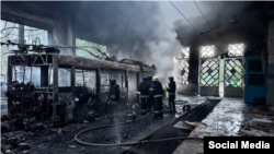 U napadu dronovima na ukrajinski grad Harkiv povrijeđeno je najmanje 11 osoba, uključujući dvoje djece, 30. maja 2025.