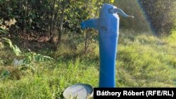 Közkút a Kauzsay tanyán 2020. szeptember 14-én