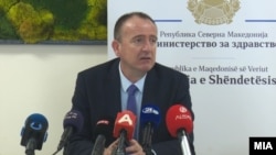 Северна Македонија - Арбен Таравари, министер за здравство на Северна Македонија 