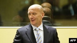 Jadranko Prlić u sudnici Haškog suda, 2013.