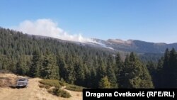 Požar na Staroj planini