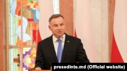 Полскиот претседател Анджеј Дуда.