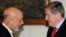 Do Afghan President Hamid Karzai (left) and U.S. special envoy Richard Holbrooke see eye-to-eye on which insurgents can be talked to?