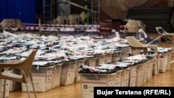 Kuti me vota në Qendrën e Numërimit në Prishtinë. Fotografi ilustruese. 