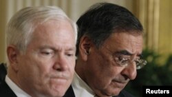 Американскиот секретар за одбрана Роберт Гејтс и директорот на ЦИА Леон Панета
