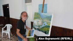 Da bi preživio, radio je ono što najbolje zna - slikao je