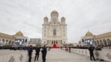 Romania National Cathedral before the consecration ceremony, in Bucharest, October 26, 2025 