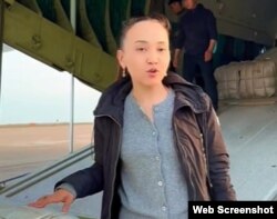 Biz Birgemiz Qazaqstan қорының жетекшісі Перизат Қайрат (видеодан скриншот)