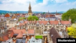 Город Оксфорд, Англия.