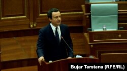 Kryeministri i Kosovës, Albin Kurti. 