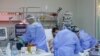 Patients are treated in the intensive care unit COVID-19, from the Marius Nasta Institute of Pneumoftiziology, in Bucharest.