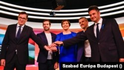 Miniszterelnök-jelölti tévévita a 2021-es előválasztás első fordulójában