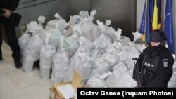 Cocaină capturată în Delta Dunării