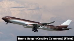 Самолёт получил название в честь отца Усманова, о чём говорит надпись на фюзеляже Bourkhan