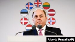 British Defense Secretary Ben Wallace (file photo)