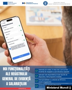Ce avantaje aduce noua platformă - informații de la Ministerul Muncii.