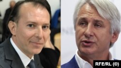 Florin Cîțu(stânga) și Eugen Orlando Teodorovici