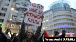 Protest u Beogradu, 5. aprila