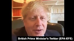 Britanski premijer Boris Džonson u obraćanju javnosti iznosi da je inficiran virusom korone, 27. marta 2020.