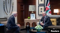 Az EU külügyi és biztonságpolitikai főképviselője Jordánia királyával is találkozott közel-keleti körútján. Amman, 2023. november 20.