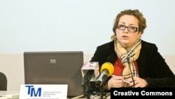 Ана Јаневска Делева, извршен директор на Транспарентност Македонија.