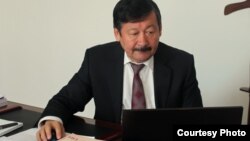Директор Национального центра тестирования Кали Абдиев. Астана, 11 июня 2013 года.