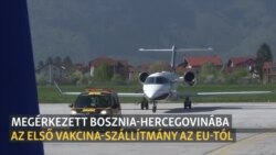 Félmilliós vakcina-adomány Bosznia-Hercegovinának