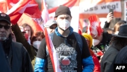 Протест срещу ограниченията в Австрия