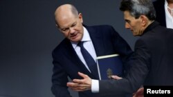 Германскиот канцелар Олаф Шолц 