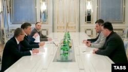 Sastanak Viktora Janukoviča sa opozicionim liderima, 22. januar 2014.