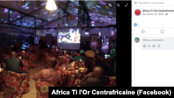 Africa Ti L'or je organizovao marketinške i promotivne događaje u Ruskoj kući u Banguiju, poput ovog u novembru 2023. godine.