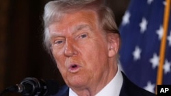 Donald Trump, decembar 2024.