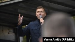 Nebojša Zelenović: Pravosuđe u Srbiji ne funkcioniše (Beograd, 16. oktobar 2021.)