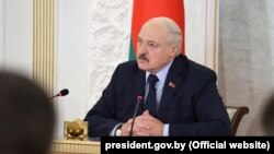 Lideri autoritar i Bjellorusisë, Alyaksandr Lukashenka. Fotografi nga arkivi. 