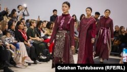 Показ мод в Бишкеке, 2021 г.
