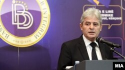 Лидерот на ДУИ, Али Ахмети. 