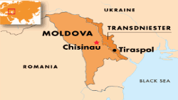 Mapa Moldavije