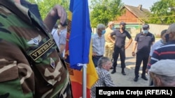 Varnița - Anenii Noi - veteranii monitorizează transporturile care vin din regiunea transnistreană, 11 iulie 2021