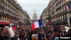 Protesti protiv globalnog zagrevanja u Parizu, ilustrativna fotografija