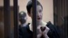 Regimul din Belarus o acuză pe Maria Kolesnikova de extremism și încercarea schimbării ilegale a puterii politice. Imagine de la audierile în instanță, 6 septembrie 2021.