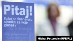 Akcija Transparency Internationala i Fonda za otvoreno društvo o finansiranju partija - ilustracija