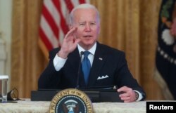 Joe Biden a caracterizat discuția cu partenerii europeni ca fiind una „foarte, foarte, foarte bună”.