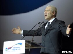 Lider DS-a Boris Tadić na obeležavanju 20. godišnjice stranke, 2010.