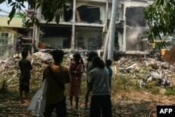 Последствия землетрясения в Мандалайе, Мьянма, 29 марта 2025 года