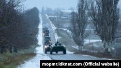 Военные учения Оперативной группы российских войск в Приднестровье 