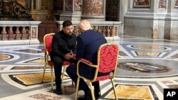 La întâlnirea Zelenski-Trump în Bazilica Sfântului Petru de la Vatican, pe 26 aprilie 2025