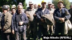 Protest rudara u Đurđeviku