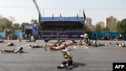 Ranjeni vojnici na poligonu