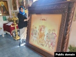 ირმა ინაშვილი ილორის ეკლესიაში