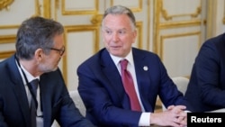 Стивен Уиткофф на встрече в Париже